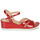 Shoes Women Sandals Geox D ISCHIA Red