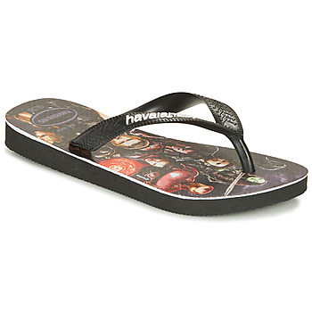 Shoes Boy Flip flops Havaianas KIDS MARVEL  black / Multicoloured