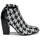 Shoes Women Shoe boots Mimmu JESTINE Black / White