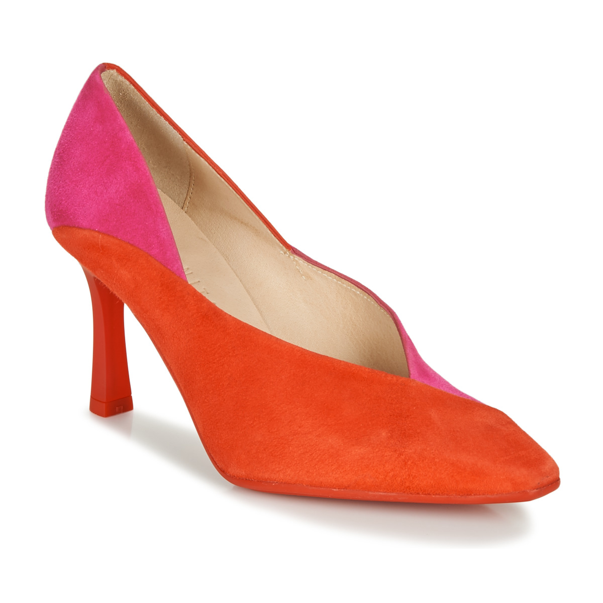 Shoes Women Heels Hispanitas PARIS-8 Red / Pink