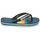 Shoes Children Flip flops Quiksilver MOLOKAI SLAB Blue / Orange / Black