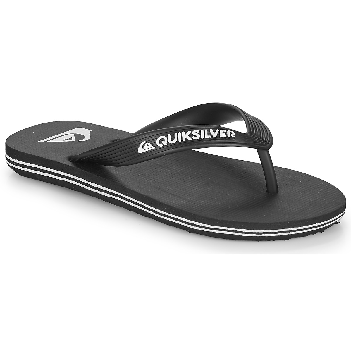 Shoes Boy Flip flops Quiksilver MOLOKAI YOUTH Black