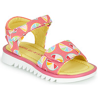 Shoes Girl Sandals Agatha Ruiz de la Prada SMILES Pink / Multicoloured