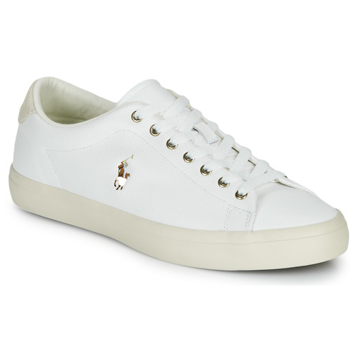 Shoes Men Low top trainers Polo Ralph Lauren LONGWOOD-SNEAKERS-VULC White