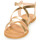 Shoes Women Sandals So Size IDITRON Gold
