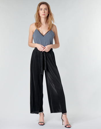 Clothing Women Wide leg / Harem trousers Moony Mood 93114-NOIR Black
