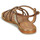 Shoes Women Sandals Les Tropéziennes par M Belarbi HARRY Brown / Gold