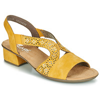 Shoes Women Sandals Rieker NOUCK Yellow