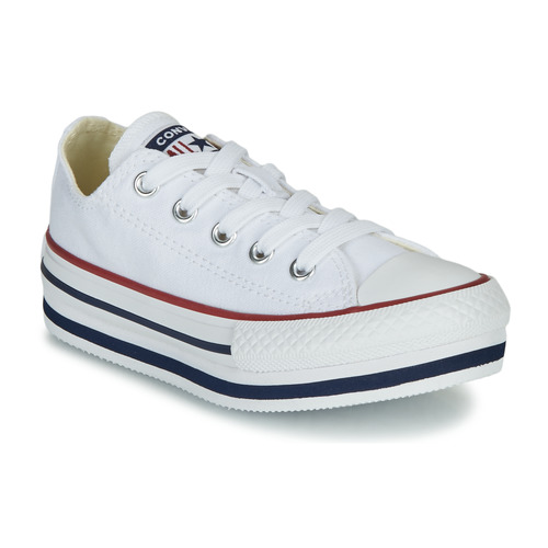 chuck taylor all star platform low top white
