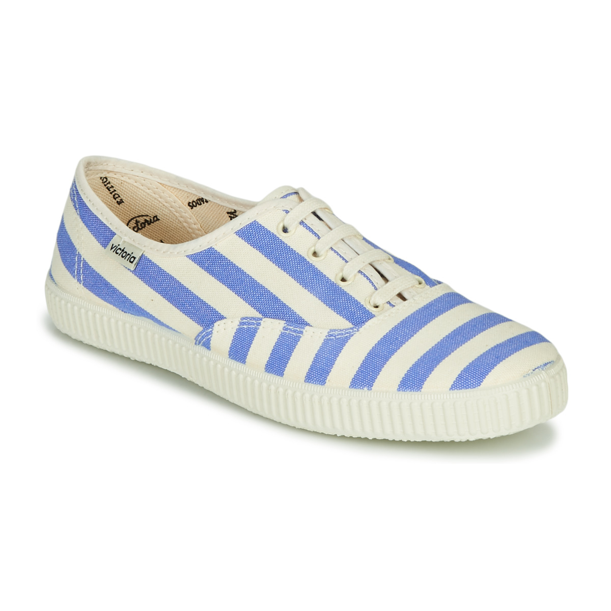 Shoes Women Low top trainers Victoria NUEVO RAYAS White / Blue