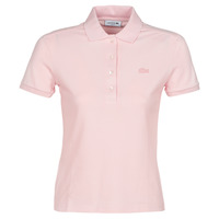 Clothing Women Short-sleeved polo shirts Lacoste PH5462 SLIM Pink