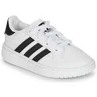 Shoes Children Low top trainers adidas Originals NOVICE EL I White / Black