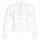 Clothing Women Denim jackets Le Temps des Cerises LILLY White