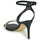 Shoes Women Sandals Tosca Blu LA-DIGUE Black / Python / Yellow