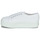 Shoes Women Low top trainers Superga 2790-COTWPRINTEDLOGOGLITTER White