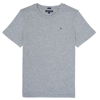 Clothing Boy Short-sleeved t-shirts Tommy Hilfiger KB0KB04140 Grey
