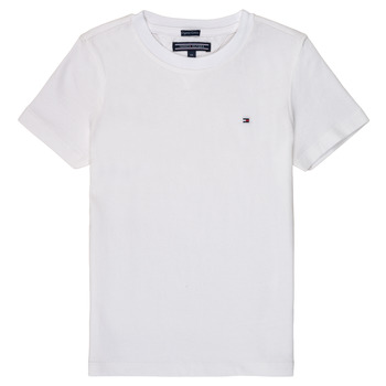 Clothing Boy Short-sleeved t-shirts Tommy Hilfiger KB0KB04140 White
