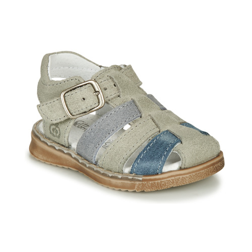 Shoes Boy Sandals Citrouille et Compagnie ZIDOU Grey