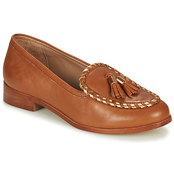 Shoes Women Loafers André BRETTA Camel