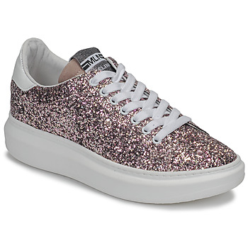 Shoes Women Low top trainers Meline GEYSI Glitter / Pink