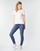 Clothing Women Skinny jeans Levi's 720 HIRISE SUPER SKINNY Echo / Storm