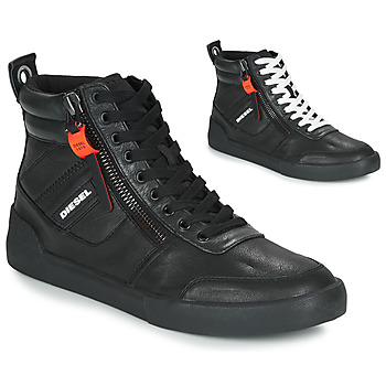 Shoes Men Hi top trainers Diesel S-DVELOWS Black