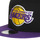 Clothes accessories Caps New-Era NBA 9FIFTY LOS ANGELES LAKERS Black / Purple