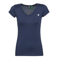 Clothing Women Short-sleeved t-shirts G-Star Raw EYBEN SLIM V T WMN SS Blue