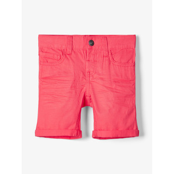 Clothing Boy Shorts / Bermudas Name it NMMSOFUS TWIISKA Red