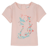 Clothing Girl Short-sleeved t-shirts Carrément Beau JUSTINE Pink