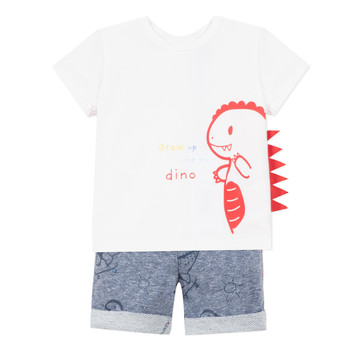 Clothing Boy Sets & Outfits 3 Pommes ANOUCK White