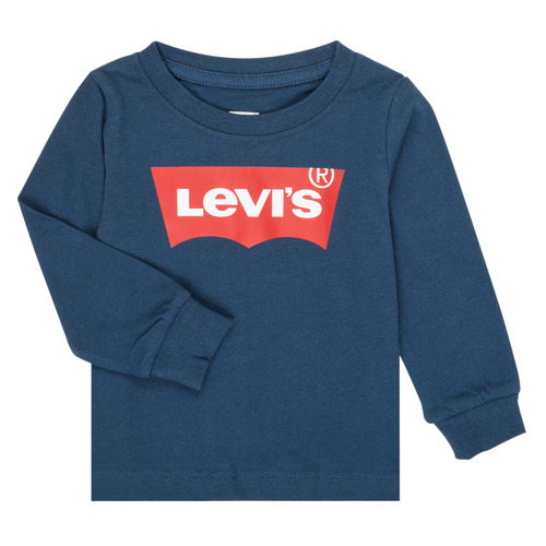Clothing Boy Long sleeved tee-shirts Levi's BATWING TEE LS Blue