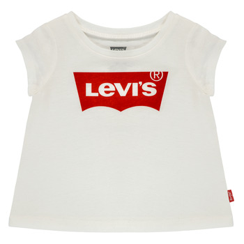 Clothing Girl Short-sleeved t-shirts Levi's BATWING TEE White