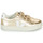 Shoes Girl Low top trainers Veja SMALL-ESPLAR-VELCRO Gold / White