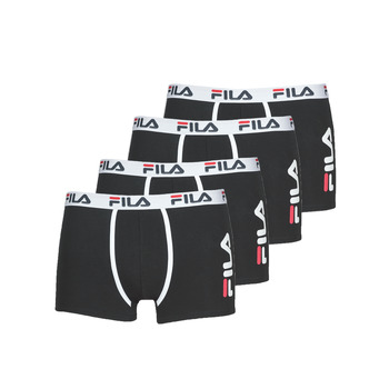 Underwear Men Boxer shorts Fila Pack de 4 Black