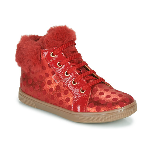 Shoes Girl Hi top trainers GBB JUNA Red
