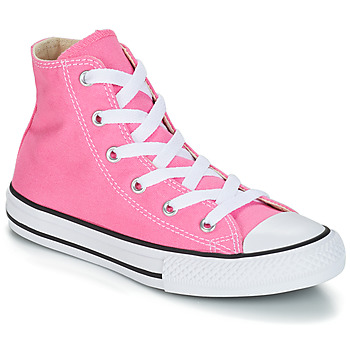Shoes Girl Hi top trainers Converse ALL STAR HI Pink