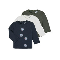 Clothing Boy Long sleeved tee-shirts Emporio Armani 6HHD21-4J09Z-0564 Multicolour