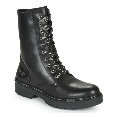 Shoes Girl Mid boots Bullboxer AON523E6L-BKGY Black