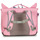 Bags Girl School bags Affenzahn ULRIKE UNICORN Pink