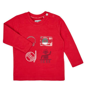 Clothing Boy Long sleeved tee-shirts Ikks XR10011 Red