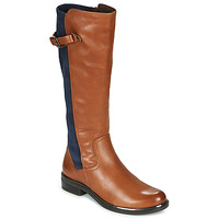 Shoes Women High boots Caprice 25504-387 Cognac / Blue