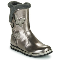 Shoes Girl High boots Chicco CAMPANELLA Silver