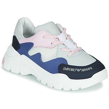 Shoes Boy Low top trainers Emporio Armani XYX008-XOI34 White / Blue