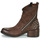 Shoes Women Ankle boots Airstep / A.S.98 OPEA STUDS Brown
