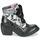 Shoes Women Mid boots Irregular Choice SCARPER Black