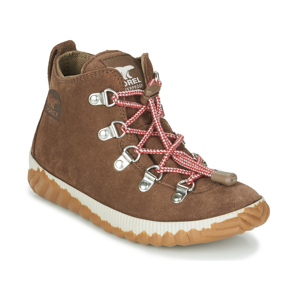 Shoes Children Mid boots Sorel YOUTH OUT N ABOUT CONQUEST Brown