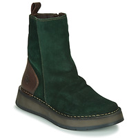 Shoes Women Mid boots Fly London RENO Green