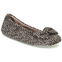 Shoes Women Slippers Isotoner 97209 Leopard