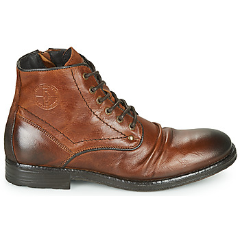 Mens Shoes Boots Formal and smart boots Jack & Jones Jfw Russel Leather Mid Boots in Brown for Men 